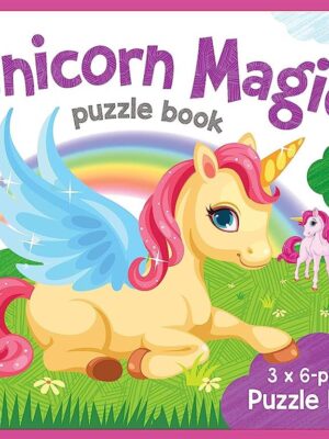 Unicorn Magic Puzzle Book