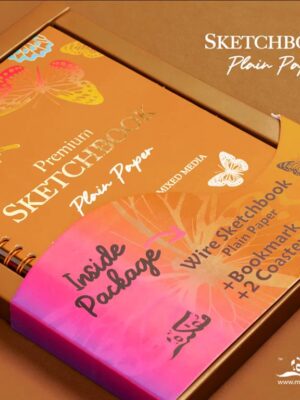 Wire Plain Sketchbook (64Pages