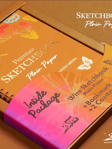 Wire Plain Sketchbook (64Pages