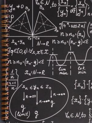 Math A5 Big Wire Notebook