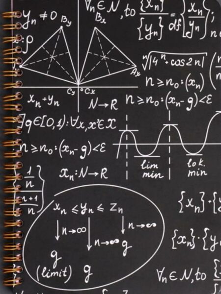 Math A5 Big Wire Notebook