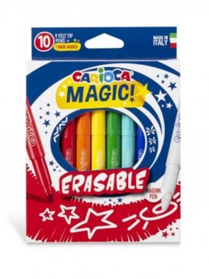 A set of 10 colors eraseable f