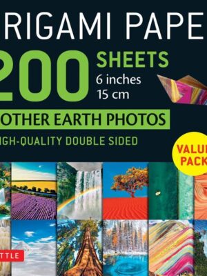 Origami Paper: 200 Sheets Mother Earth Photos