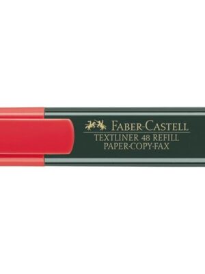 Red Highlighter Textliner Faber Castell