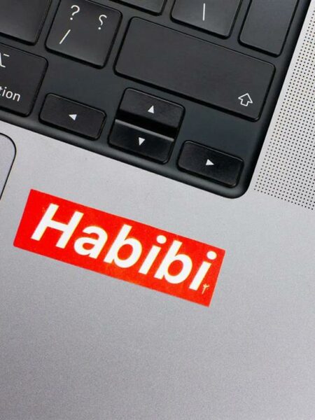 Habibi Laptop Sticker