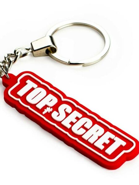 Top seceret Rubber Key Chain- 1590