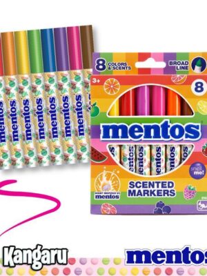 Board Line Markers 8 Colors Mentos Scented