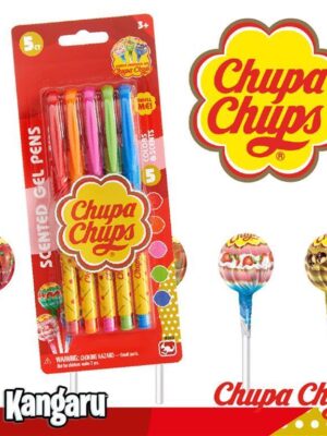 Scented Gel Pens 5 Colors Chupa Chups