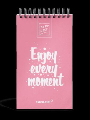 Enjoy Lined 19x11cm To Do List 80 Pages White Paper (70 gm)