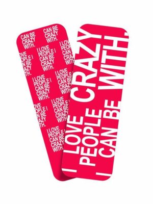 Crazy Bookmark (589)