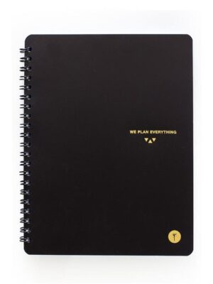 Notebook A5 We Plan Notebook A5 Black (1029)