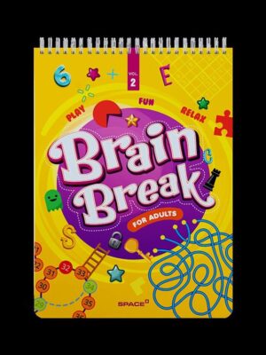 Brain Break Book For Adults Vol 2 BW-9002-8
