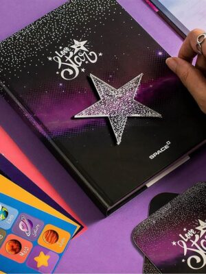 Star 3D Galaxy (NH-145-2 ) 3DGalaxy Collection Size(21*15)cm