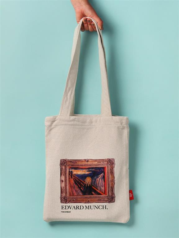Edward Munch Tote Bag Small Size