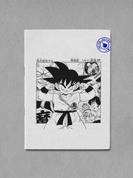 A5 Blank Dragon Ball younge Goku