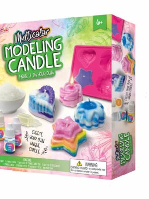 Multicolor Modeling Candle