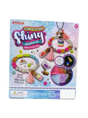 Glow In The Dark Shiny Jewellery Kit