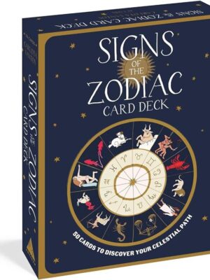 Signs of the Zodiac Card Deck: 50 Cards to Discover Your Celestial Path