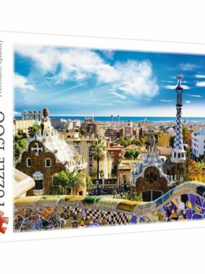 Park Guell Barcelona Trefl Puzzle Size 1500 850x580 (26147