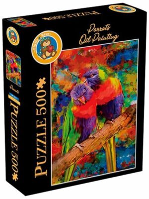 Parrots 500 Pieces Puzzle Oil Painting
