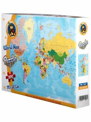 World Map 300 pcs Puzzle