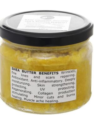 Raw organic Yellow Shea butter 75 g