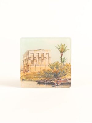 Coaster Isis Temple (9x9 cm) CO-5025