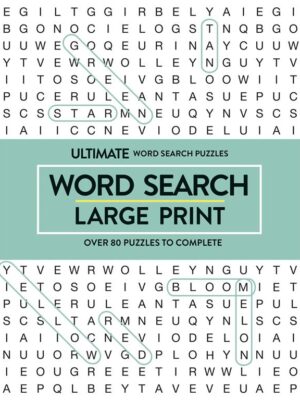 Large Print Puzzle: Word Search