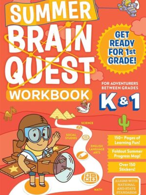 Summer Brain Quest: K-1 Workbook