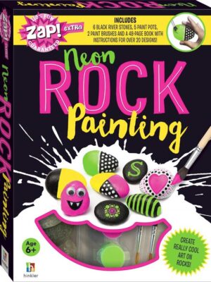Zap! Extra: Neon Rock Painting