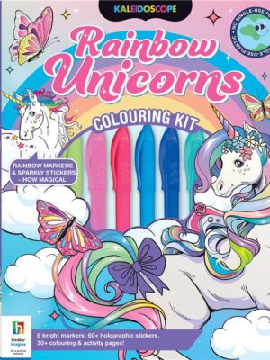 Kaleidoscope Colouring Kit: Rainbow Unicorns