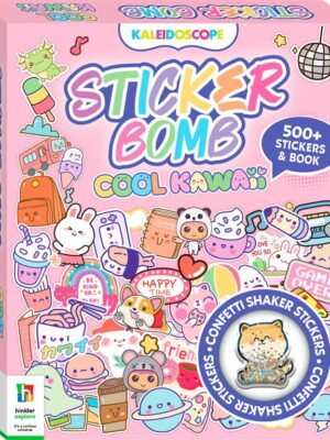 Kaleidoscope Sticker Bomb: Cool Kawaii