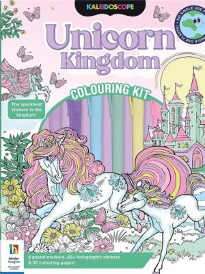Kaleidoscope Colouring Kit: Unicorn Kingdom
