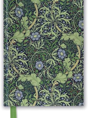 William Morris: Seaweed Wallpaper Design (Foiled Journal)