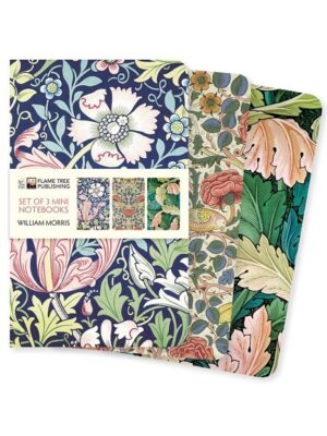 William Morris Set of 3 Mini Notebooks