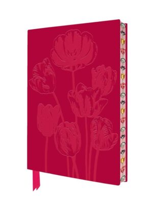 Temple of Flora: Tulips Artisan Art Notebook (Flame Tree Jou