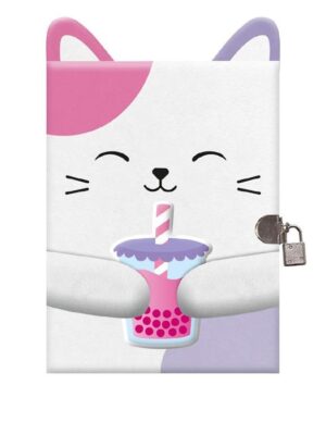 Diary: Calico Kitty with Gel Boba Tea Patch Fur