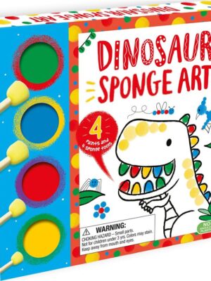 Dinosaur Sponge Art