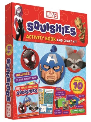 Marvel: Squishies (Activity Book and Craft Kit)