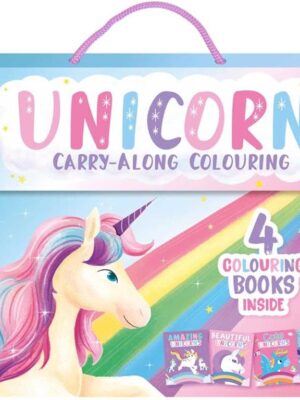 Unicorn Carry-Along Colouring