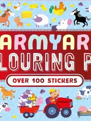 Farmyard Colouring Pad (Over 100 Sticker)