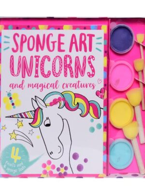 Sponge Art: Unicorns and Magical Creatures