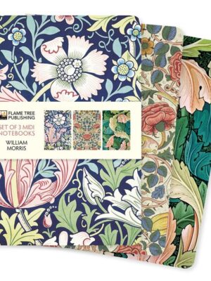 William Morris Set of 3 Midi Notebooks