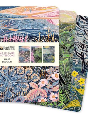 Annie Soudain Set of 3 Midi Notebooks