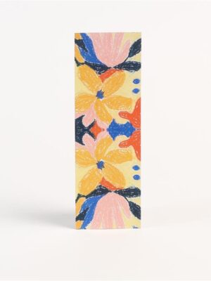Abstract Floral Paper Bookmark
