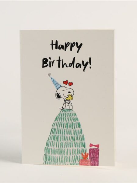 Happy Birthday Snoopy Greeting Card