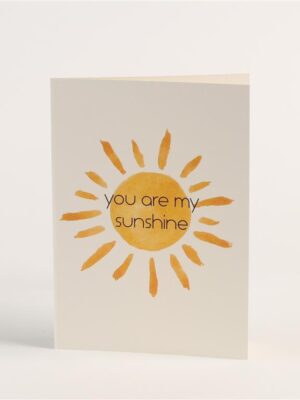Sunshine Greeting Card