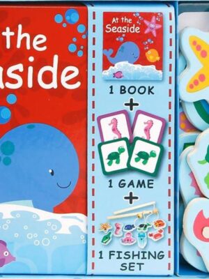 At The Seaside (1Book + Magnet Game "Fishing Set")