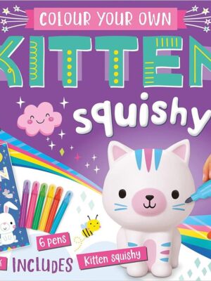 Colour Your Own: Kitten Squishy
