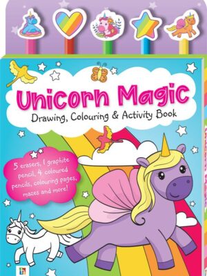 Unicorn Magic: Drawing, Colouring & Activity Book